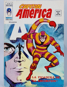 CAPITÁN AMÉRICA 12 LA PICADURA VOL3 CÓMICS VERTICE MARVEL...
