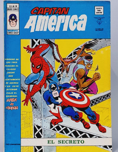 CAPITÁN AMÉRICA 19 EL SECRETO VOL3 CÓMICS VERTICE MARVEL...