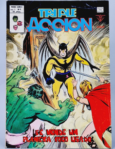 TRIPLE ACCIÓN 9 SE VENDE CÓMICS VERTICE MARVEL BUEN ESTADO