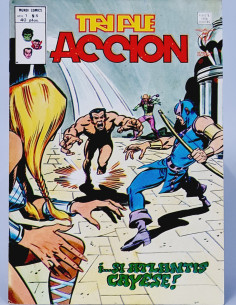 CASI EXCELENTE TRIPLE ACCIÓN 5 SI ATLANTIS CAYESEN CÓMICS...