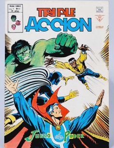 CASI EXCELENTE TRIPLE ACCIÓN 11 JUEGO DE PODER CÓMICS...