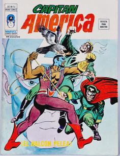CASI EXCELENTE CAPITÁN AMÉRICA 10 EL HALCÓN PELEA CÓMICS...
