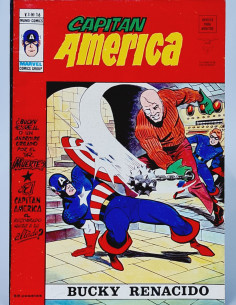 CÓMIC EXCELENTE CAPITÁN AMÉRICA 16 BUCRY RENACIDO VERTICE...