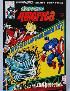 CÓMIC EXCELENTE CAPITÁN AMÉRICA 40 HALCÓN DERROTADO...