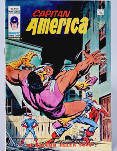 CÓMIC CASI EXCELENTE CAPITÁN AMÉRICA 26 EL HALCÓN PELEA...