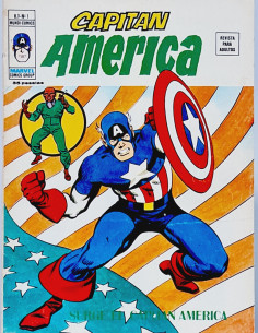 CASI EXCELENTE CAPITÁN AMÉRICA 1 SURGE EL CÓMICS VERTICE...