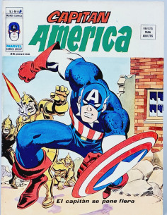 CASI EXCELENTE CAPITÁN AMÉRICA 4 SE PONE FIERO CÓMICS...