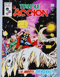 CÓMIC EXCELENTE TRIPLE ACCIÓN 7 LA MUERTE DORMAMAMMU...
