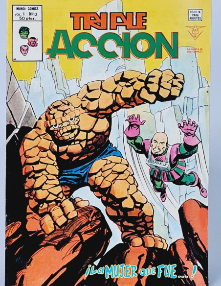 CÓMIC EXCELENTE TRIPLE ACCIÓN 13 LA MUERTE QUE FUE VERTICE MARVEL VOL3 VOL.3 VOLUMEN