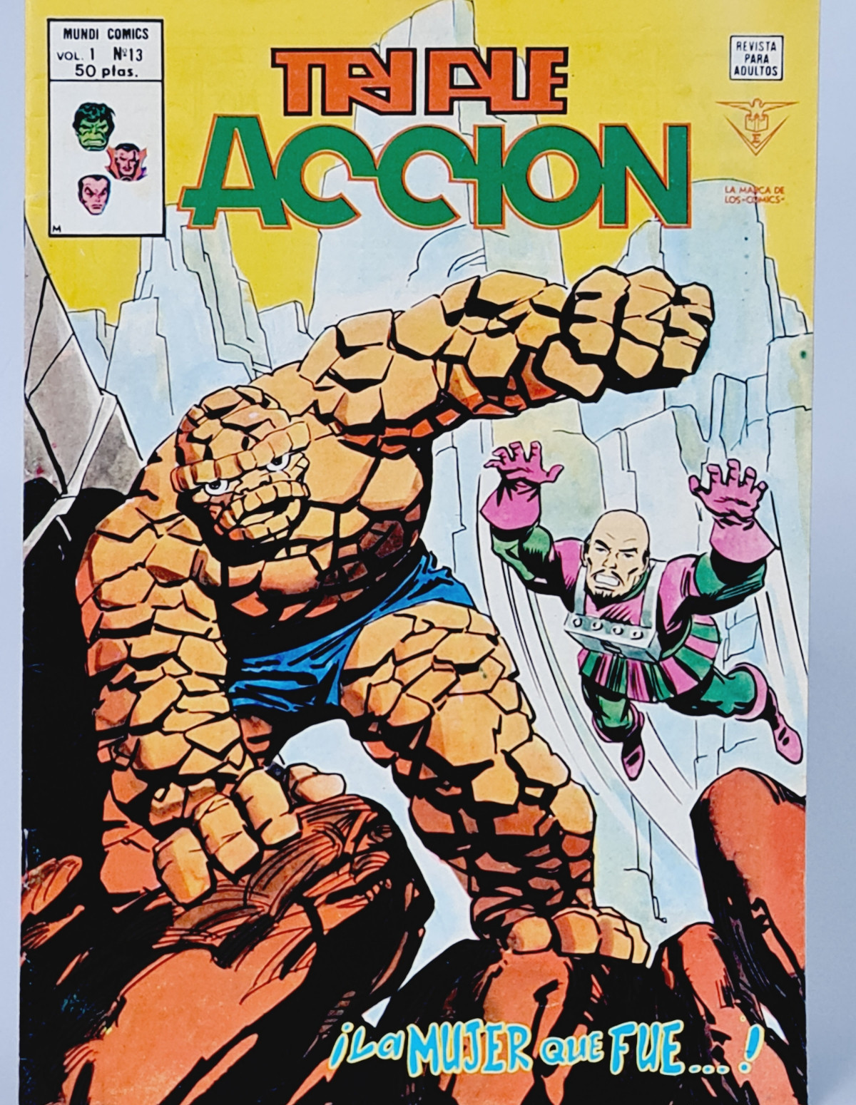 Cómic Triple Acción 13 Marvel Vértice Vol. 3