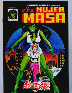 CÓMIC EXCELENTE HEROES MARVEL 1 LA SALVAJE MUJER MASA...
