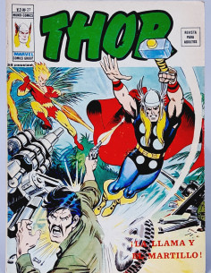 CÓMIC THOR 27 LA LLAMA Y EL MARTILLO VOL2 EDICIONES...