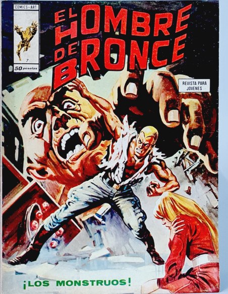 CÓMIC EL HOMBRE DE BRONCE 7 EDICIONES VERTICE MARVEL NORMAL ESTADO