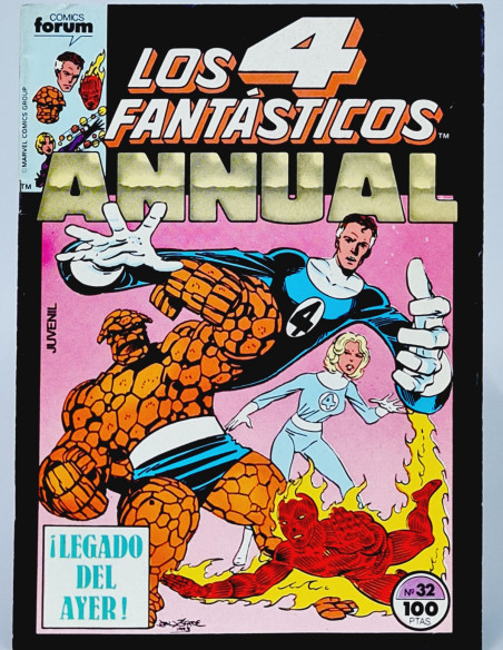 CÓMIC LOS 4 FANTÁSTICOS 32 FORUM MARVEL MUY BUEN ESTADO VOL1 VOL.1 VOLUMEN
