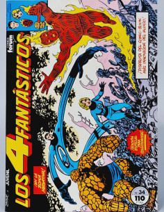 CÓMIC EXCELENTE LOS 4 FANTÁSTICOS 34 FORUM MARVEL VOL1...