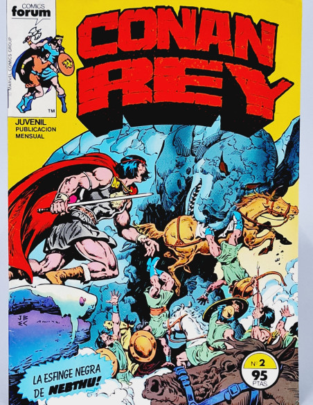 CÓMIC EXCELENTE CONAN REY 2 FORUM MARVEL