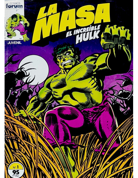 COMICS COLECCIÓN COMPLETA LA MASA EL INCREÍBLE HULK FORUM MARVEL MUY BUEN ESTADO