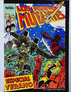 CÓMIC LOS NUEVOS MUTANTES ESPECIAL VERANO 1987 EXTRA...