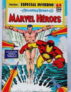 CÓMIC MARVEL HÉROES ESPECIAL INVIERNO 1989 EXTRA FORUM...