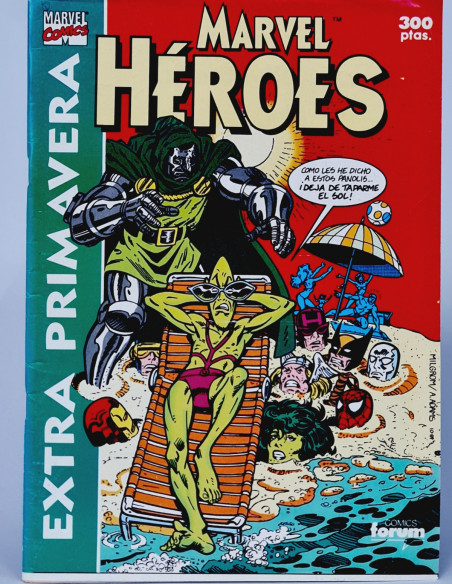 CÓMIC MARVEL HÉROES ESPECIAL PRIMAVERA 1991 EXTRA FORUM MARVEL MUY BUEN ESTADO