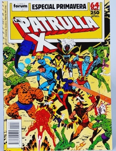 CÓMIC LA PATRULLA X ESPECIAL PRIMAVERA 1989 EXTRA FORUM...