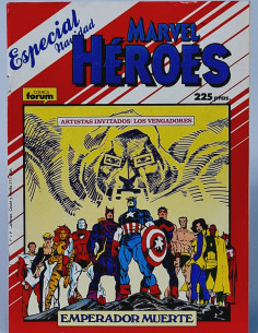 CÓMIC MARVEL HÉROES ESPECIAL NAVIDAD 1987 EXTRA FORUM...