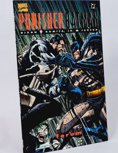 CÓMIC EXCELENTE PUNISHER BATMAN CROSSOVER FORUM MARVEL DC...