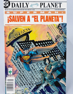 CÓMIC EXCELENTE SUPERMAN SALVEN A EL PLANETA DC VID...