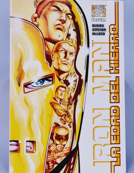CÓMIC EXCELENTE IRON MAN LA EDAD DEL HIERRO MARVEL FORUM PRESTIGIO