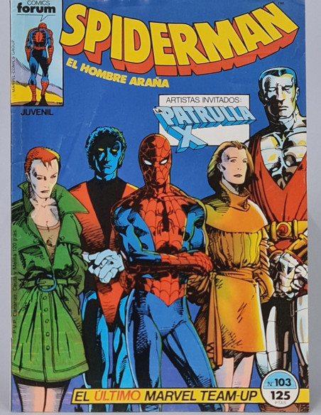 CÓMIC SPIDERMAN 103 FORUM MARVEL VOL1 VOL.1 VOLUMEN SPIDER-MAN BUEN ESTADO