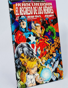 CÓMIC EXCELENTE HÉROES REBORN EL REGRESO DE LOS HÉROES...
