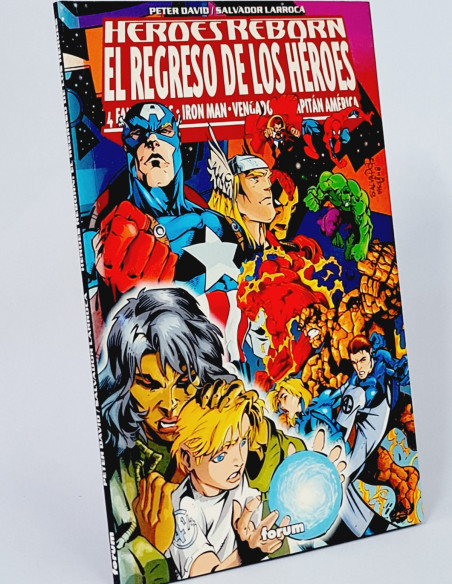 CÓMIC EXCELENTE HÉROES REBORN EL REGRESO DE LOS HÉROES FORUM MARVEL