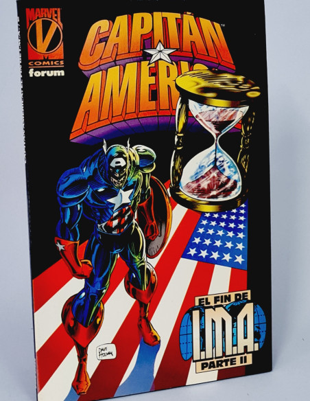 CÓMIC DE KIOSCO CAPITÁN AMÉRICA EL FIN DE IMA FORUM MARVEL PARTE I