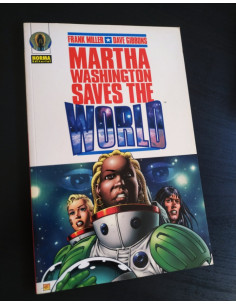 DE KIOSCO MARTHA WASHINGTON SAVES THE WORLD FRANK MILLER...