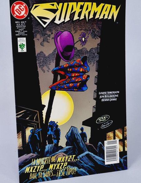 CÓMIC EXCELENTE SUPERMÁN VID LA MUERTE DE MXYZT DC