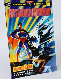 SUPERMAN EXCELENTE BATMAN 1 LOS MEJORES DEL MUNDO MUNDOS...