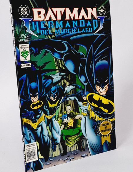 CÓMIC EXCELENTE BATMAN HERMANDAD DEL MURCIÉLAGO DC VID EDICIÓN DE COLECCIÓN