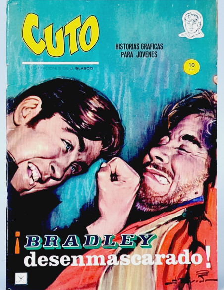 CÓMIC CASI EXCELENTE CUTO 3 BRADLEY DESENMASCARADO VERTICE TACO