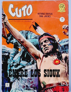 CÓMIC CUTO 2 ENTRE LOS SIOUX VERTICE TACO GRAPA BUEN ESTADO