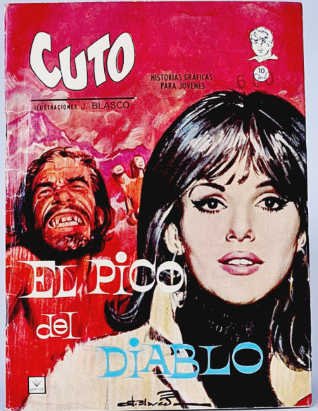 CÓMIC CUTO 5 EL PICO DEL DIABLO VERTICE TACO GRAPA MUY BUEN ESTADO
