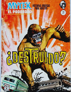 CÓMIC CASI EXCELENTE MYTEK 10 DESTRUIDO VERTICE TACO