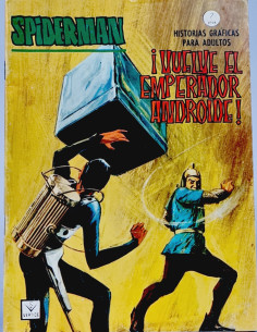 CÓMIC EXCELENTE SPIDER 10 VUELVE EL EMPERADOR ANDROIDE...