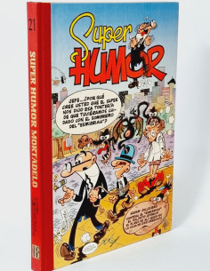 CASI EXCELENTE SUPER HUMOR MORTADELO 21 PRIMERA EDICION...
