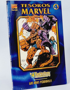 CÓMIC CASI EXCELENTE LOS 4 FANTÁSTICOS LOS AÑOS PERDIDOS...