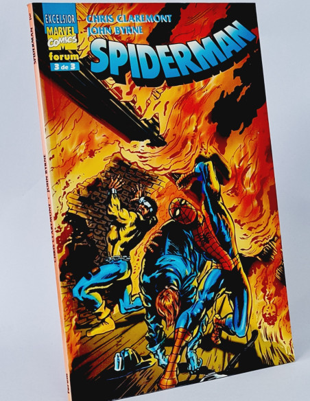 CÓMIC CASI EXCELENTE SPIDERMAN 3 FORUM MARVEL CLAREMONT BYRNE EXCELSIOR