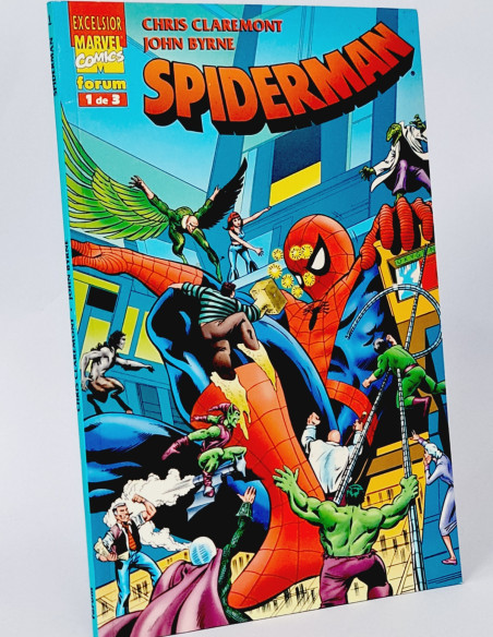 CÓMIC CASI EXCELENTE SPIDERMAN 1 FORUM MARVEL CLAREMONT BYRNE EXCELSIOR