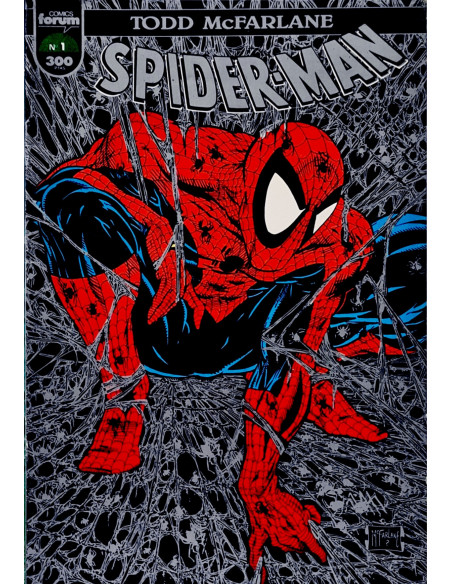 CÓMICS COLECCIÓN COMPLETA SPIDERMAN PRESTIGIO TODD MCFARLANE MUY BUEN ESTADO FORUM MARVEL