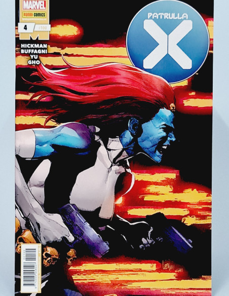 CÓMIC DE KIOSCO PATRULLA X 100 PANINI 4 MARVEL MAYO 2020 GRAPA