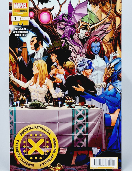 CÓMIC DE KIOSCO INMORTAL PATRULLA X 1 PANINI MARVEL JULIO 2022 GRAPA