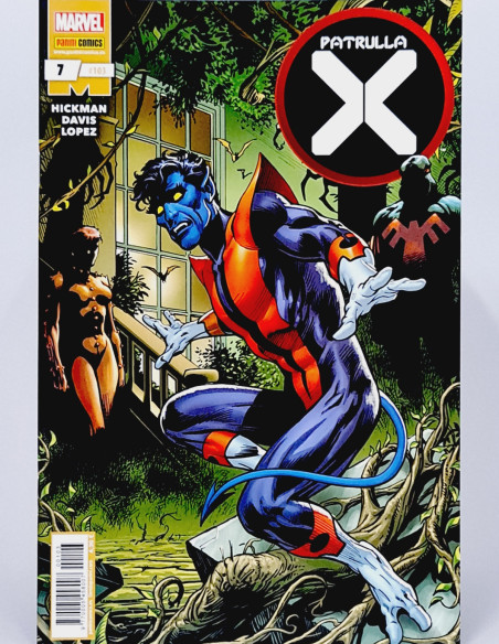 CÓMIC DE KIOSCO PATRULLA X 103 PANINI 7 MARVEL OCTUBRE 2020 GRAPA